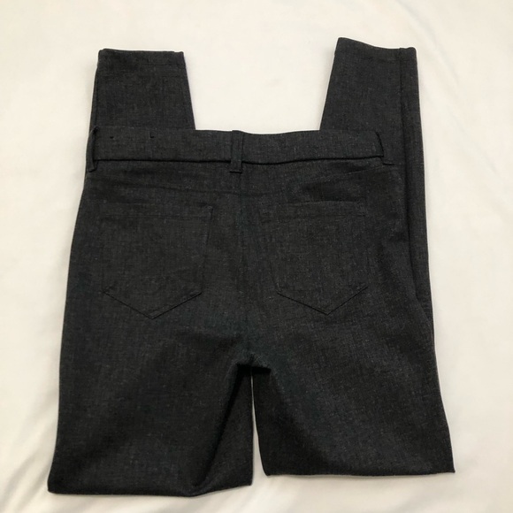 Liverpool Los Angeles Pull-On Charcoal Gray Tweed Dress Pants Size 6; Waist 28 - Picture 9 of 10